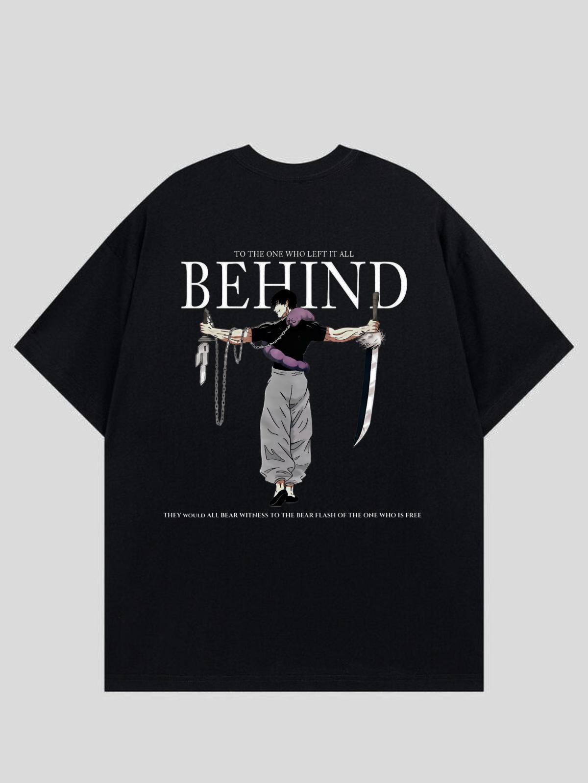 TOJI FUSHIGURO – GHOST OF THE ZEN'IN Oversized Tee | 240 GSM