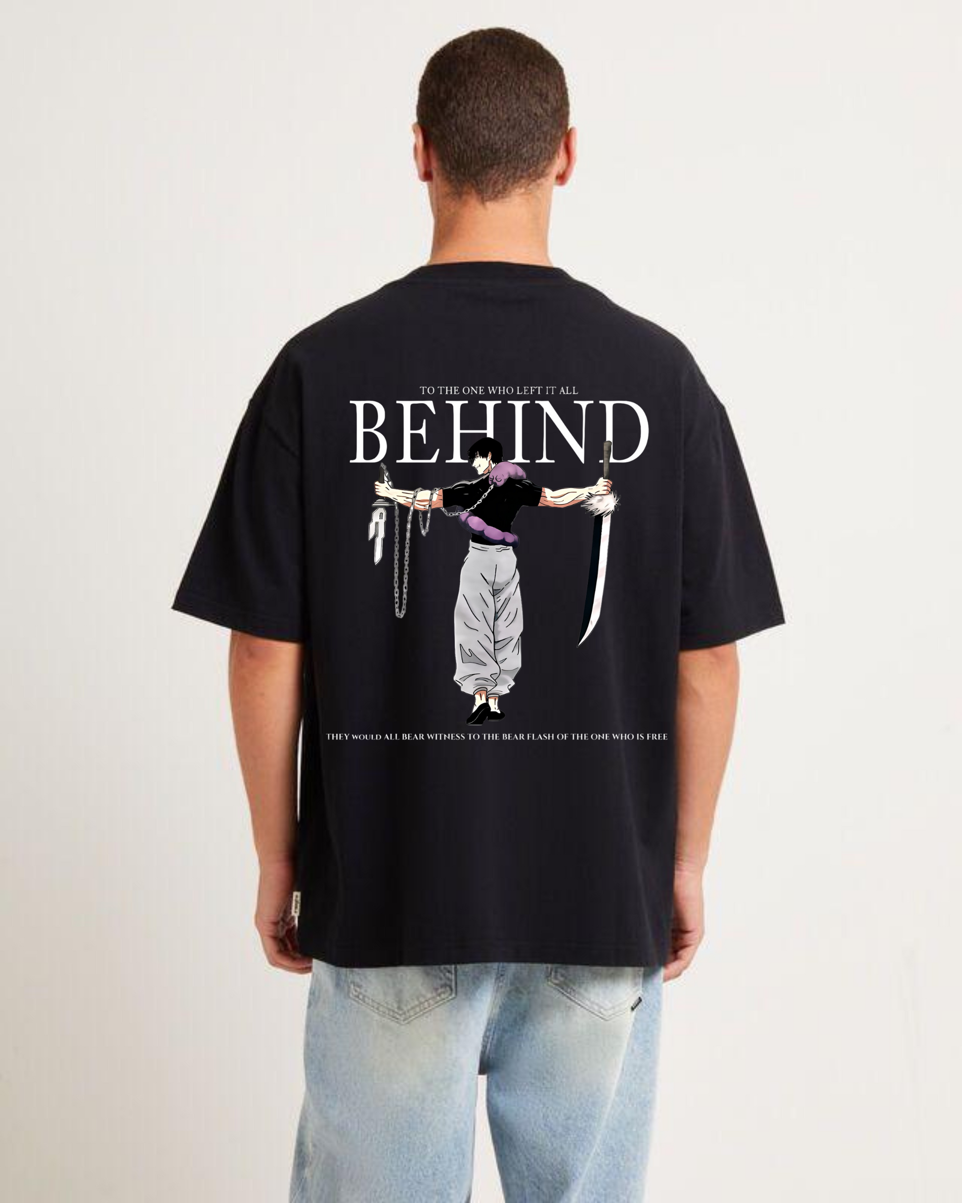 TOJI FUSHIGURO – GHOST OF THE ZEN'IN Oversized Tee | 240 GSM