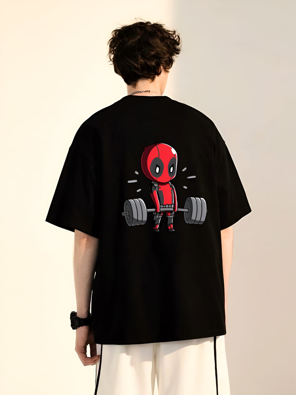 Just Lift The Deadlift | Oversized Gym Guys T-Shirt