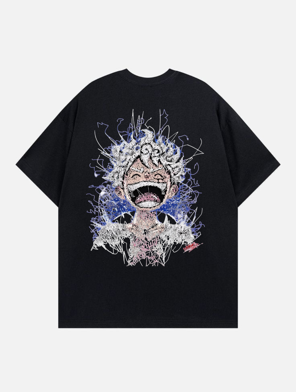 Luffy Oversized Graphic Tee