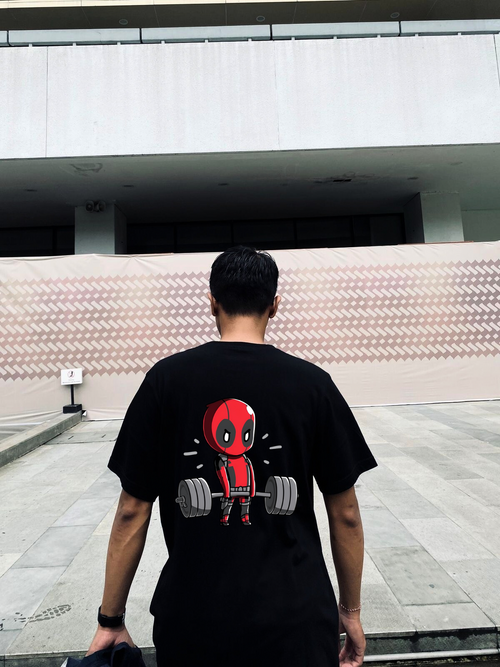 Just Lift The Deadlift | Oversized Gym Guys T-Shirt